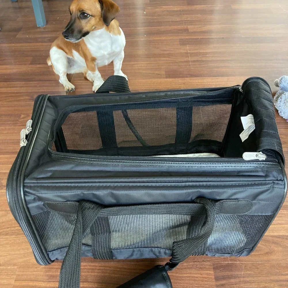 Brand new Sherpa small pet carrier, flight certified, never used